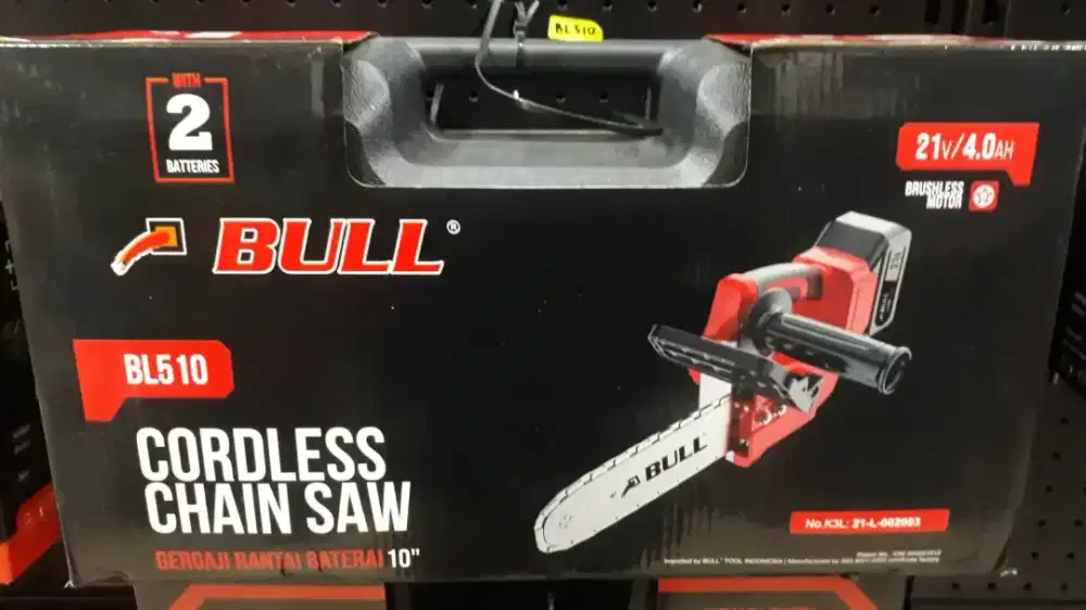 (RUMAH TEKNIK JOGJA)Chainsaw cordless 10 inch ready berbagai ukuran