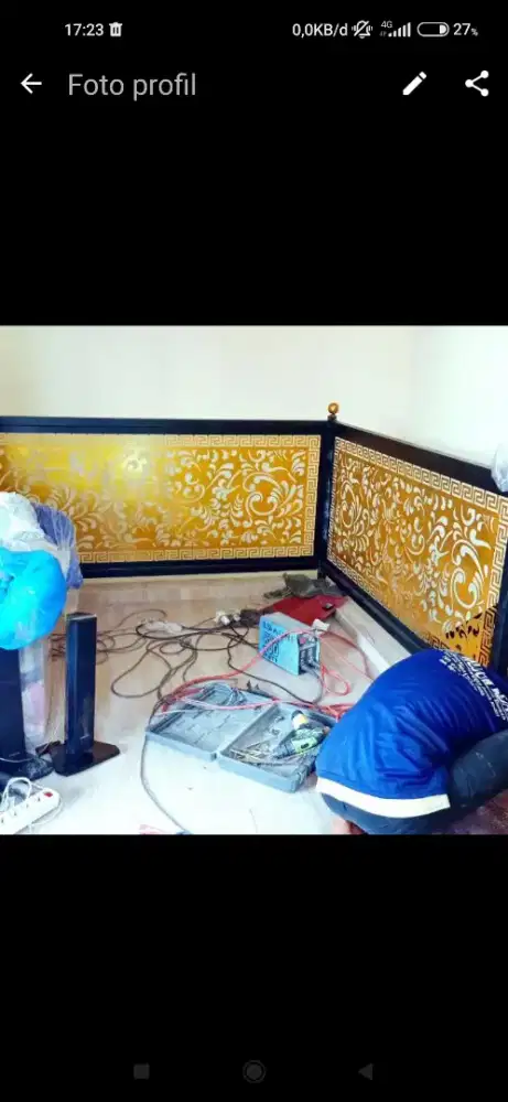 pagar cutting laser