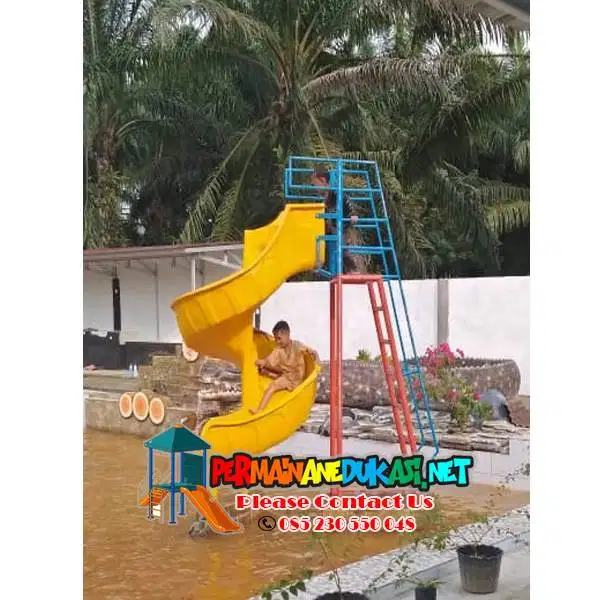 Perosotan spiral fiberglass anak kalimantan