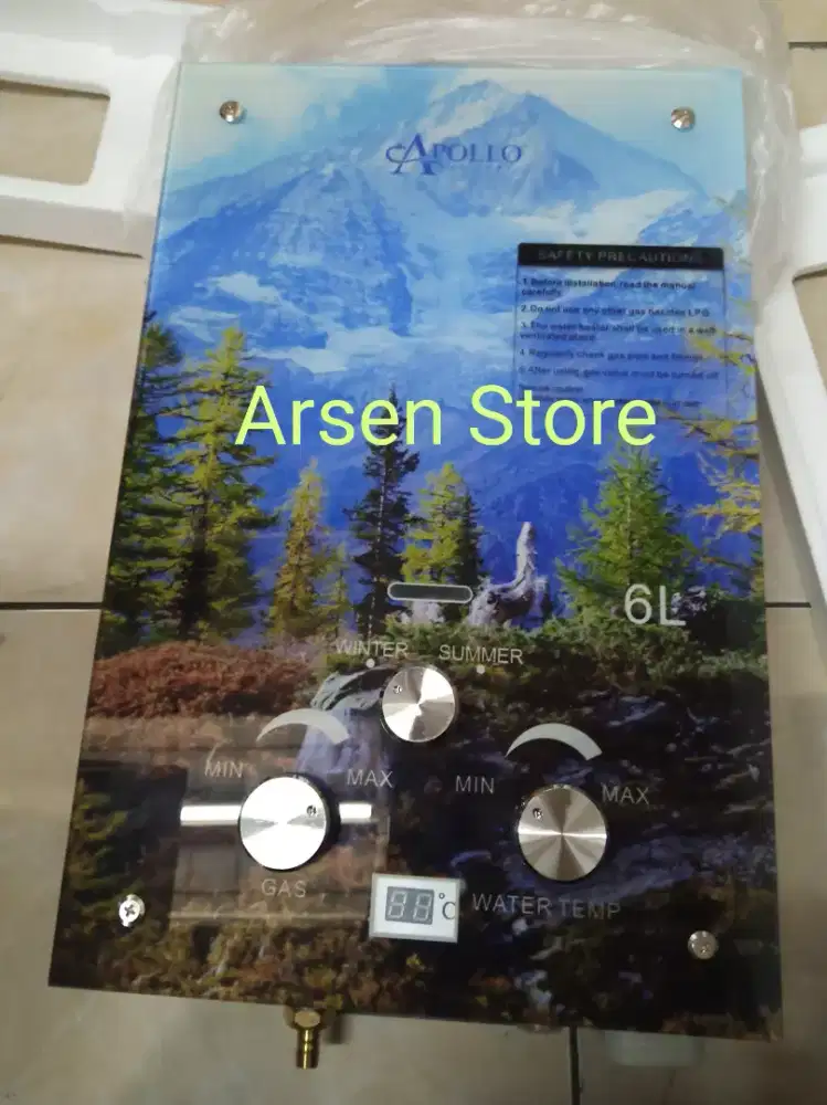 Water Heater Gas Apollo