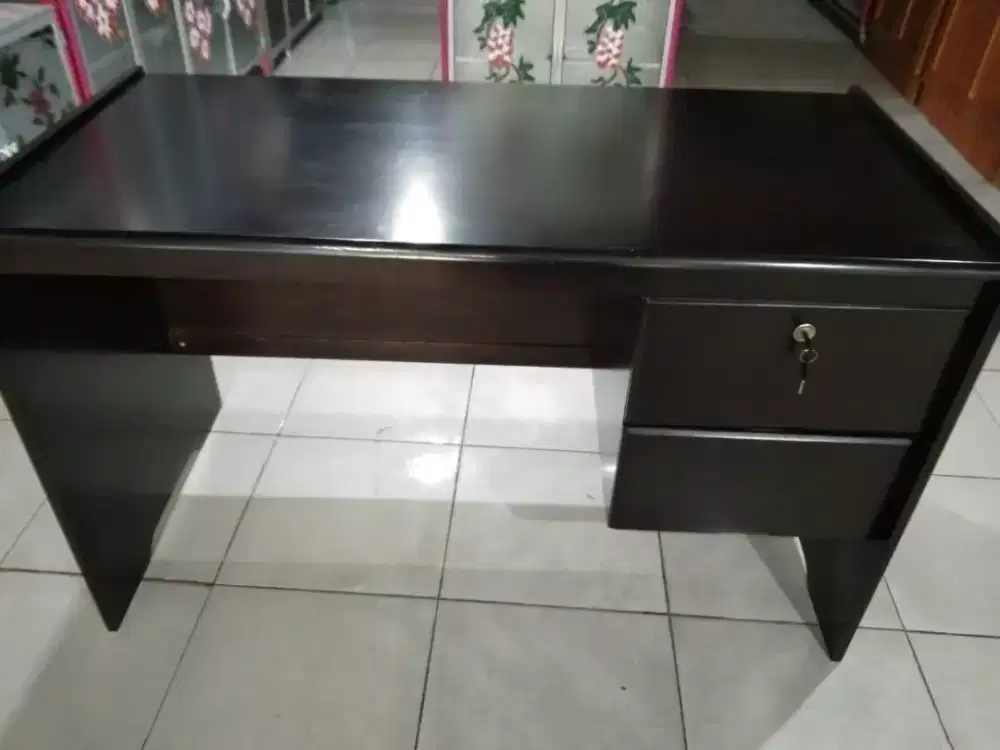 Meja belajar meja kantor Full kayu