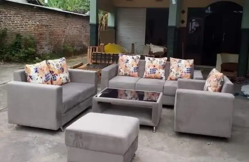 Sofa ruang tamu baru minimalis 321 warna bisa request