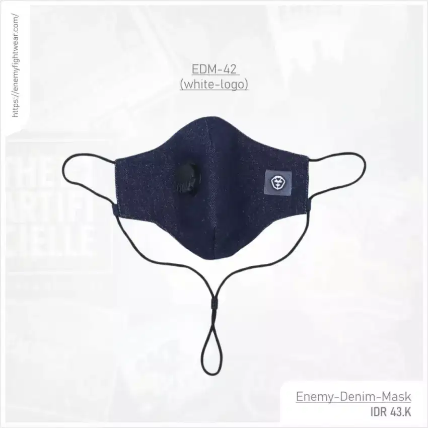 Masker denim enemy