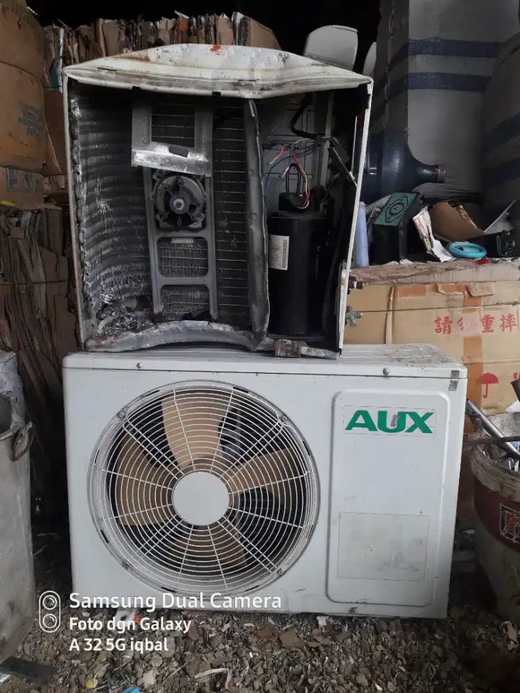 Tampung AC rusak