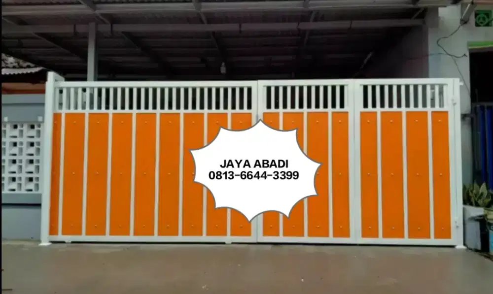 Pintu pagar motif grc 18