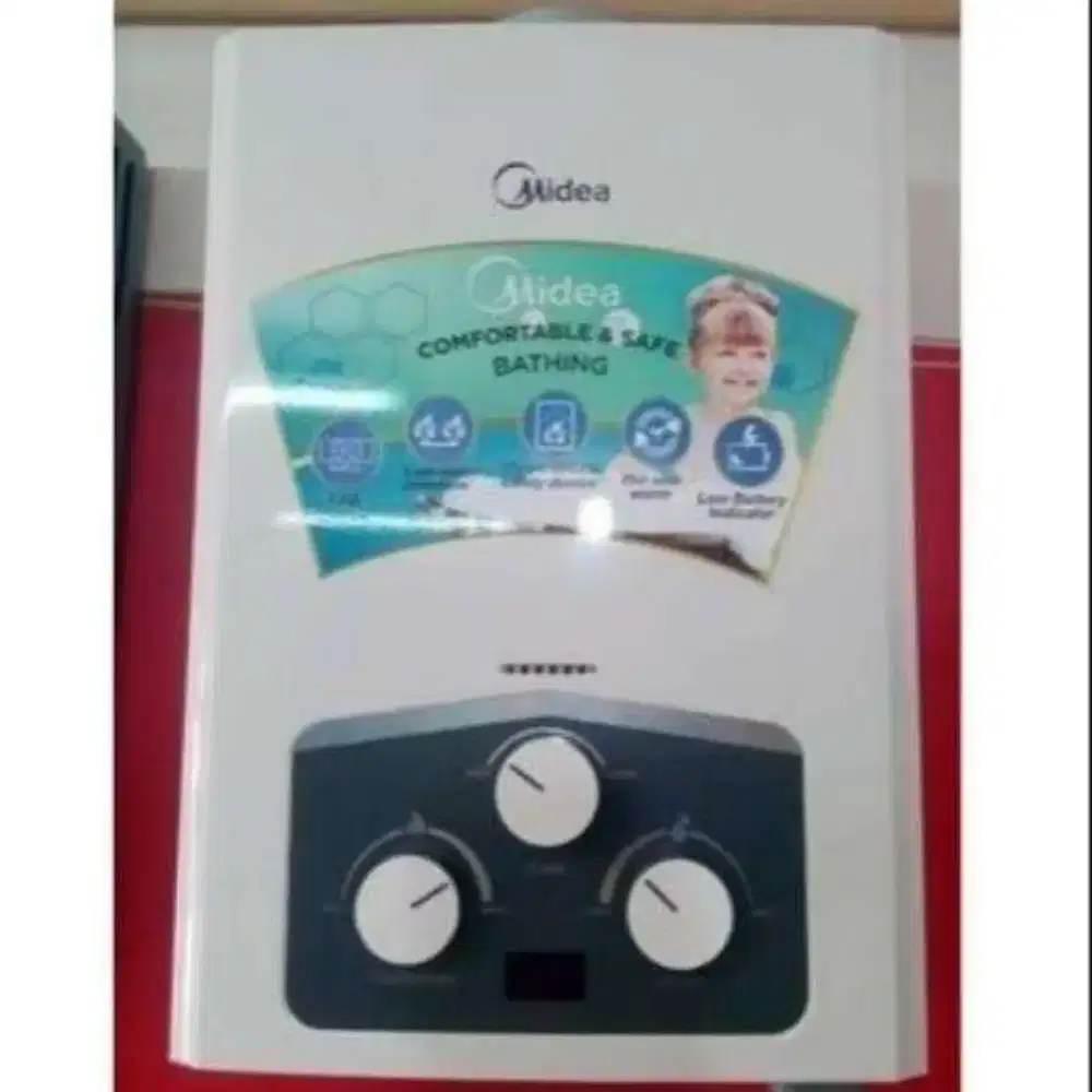 Water Heater Gas Midea Pemanas Air