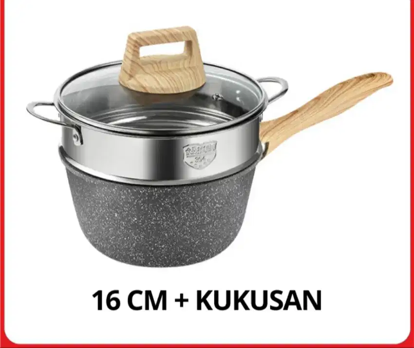 (FREE ONGKIR) PANCI SUSU MPASI DIAMETER 16 CM + KUKUSAN