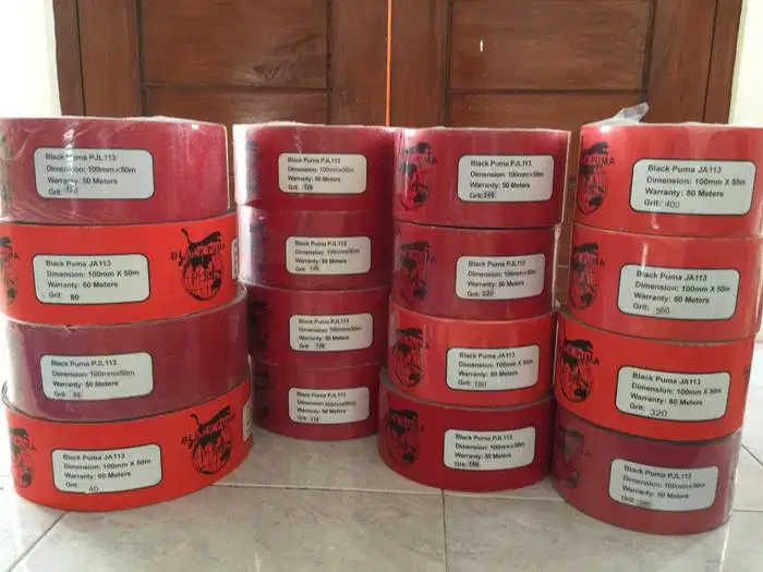 Amplas Roll High Quality Merk Black Puma