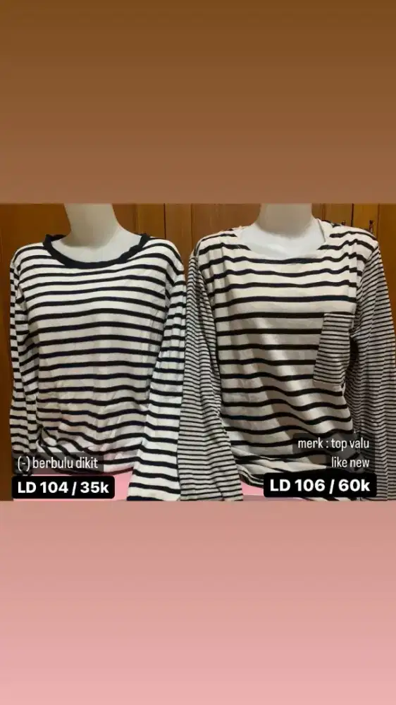 Atasan/sweater/cardigan preloved