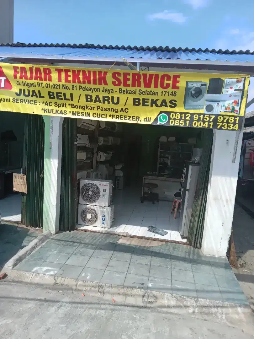 Jual ac second 1/2 - 1 pk ada yg minat pekayon jaya