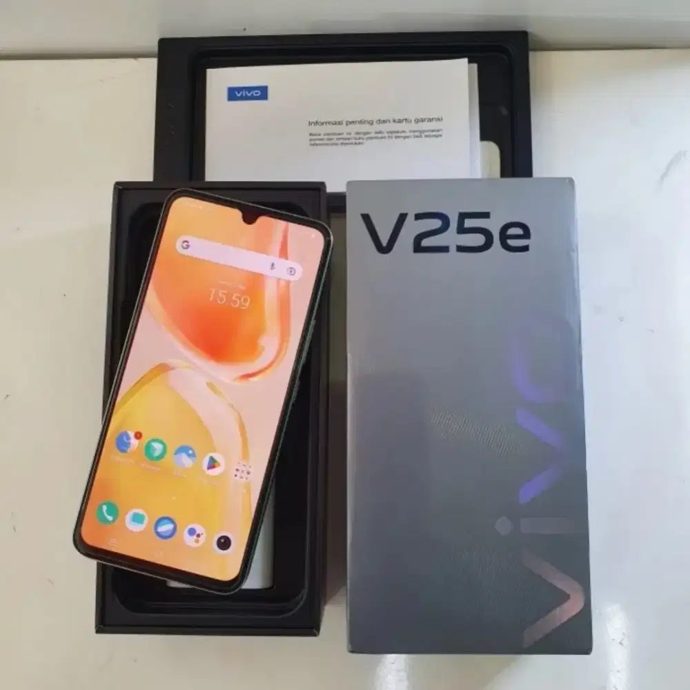 Vivo V25e memori 256/12+8GB garansi panjang bisa TT