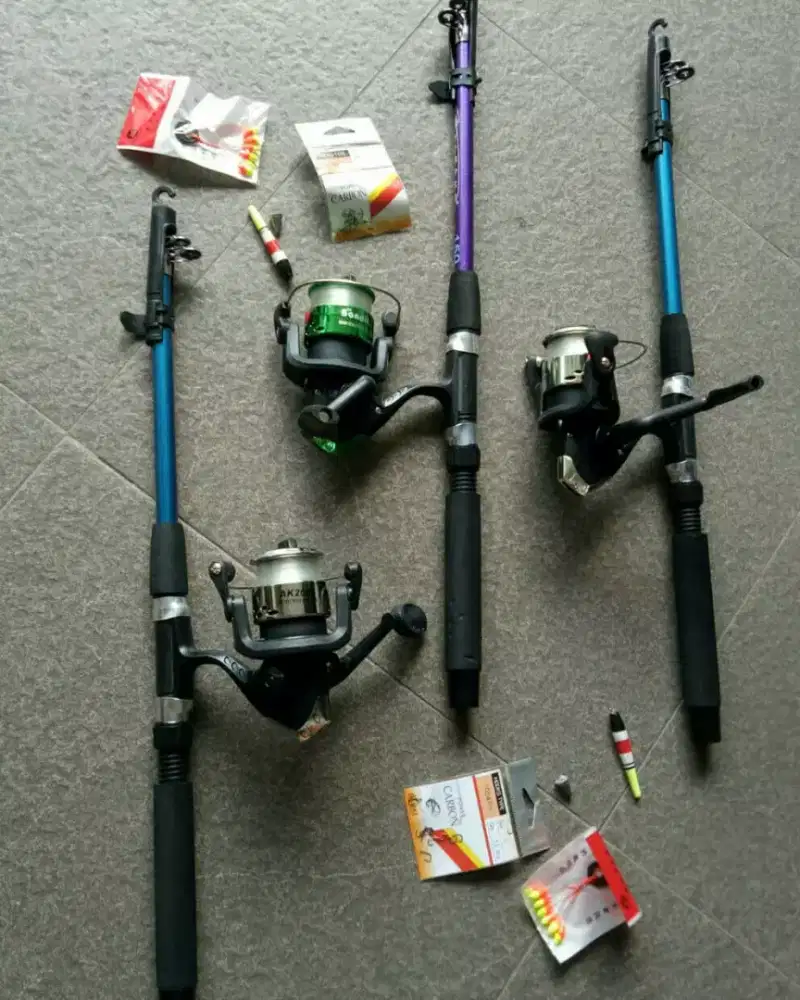 Joran full set pancing set 150cm hobi