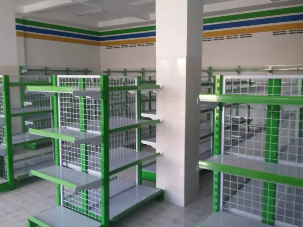 pabrik rak rak toko, rak minimarket, murah surabaya