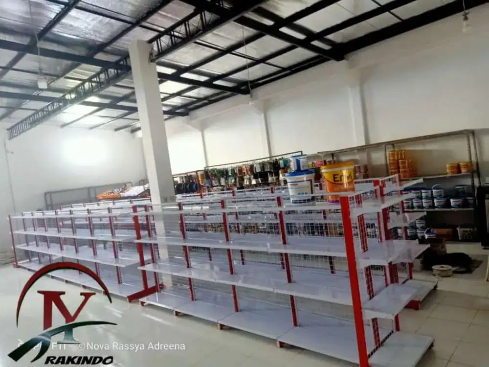 Borongan rak indomart siap pakai saja