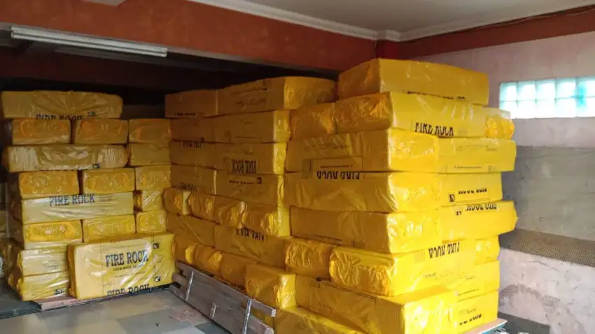 Rockwool bahan peredam suara ruangan kualitas terbaik ready stok