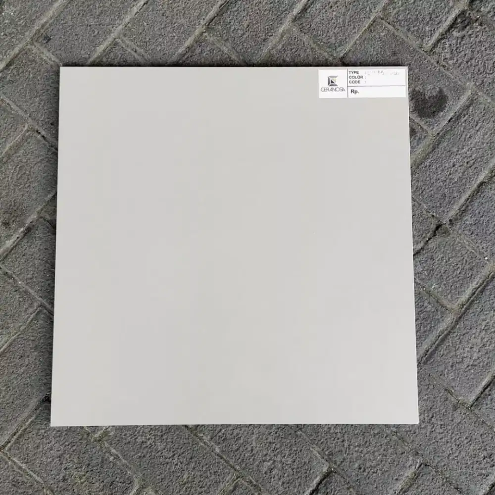 HARGA MURAH GRANIT CREAM POLOS KW1 CERANOSA