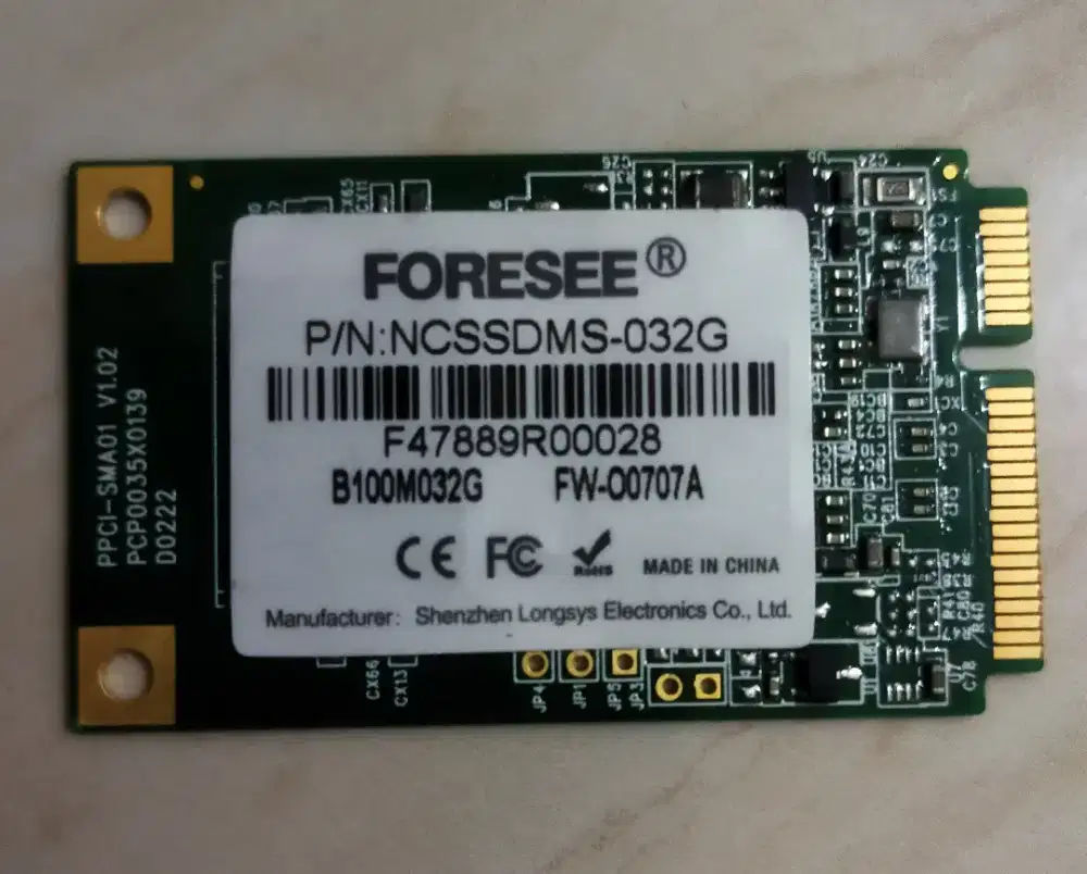 SSD Msata Foresee 32gb