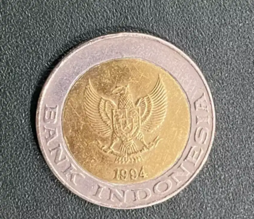 Uang Koin Kuno 1000 rupiah Kelapa sawit tahun 1994