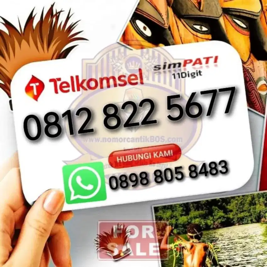 Nomor Cantik simPATI 11 digit urut naik 5677 langka