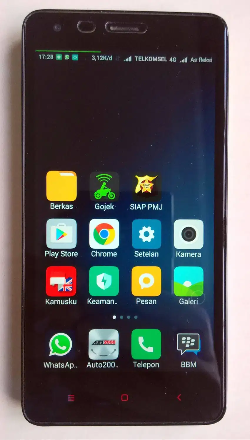 [ Dari Baru ] Xiaomi Redmi 2 Full Set Dus + Buku + Kartu Garansi
