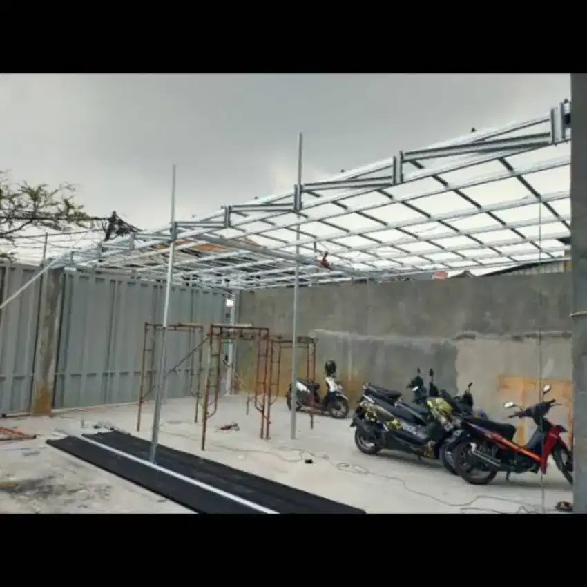 Jasa Kanopi baja ringan, Canopy gudang, Parkiran