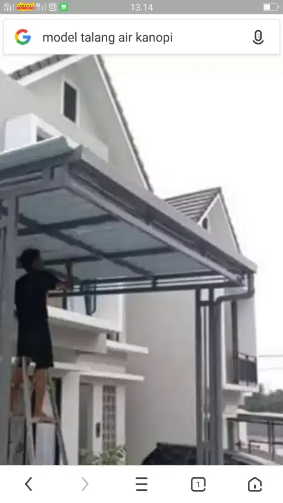 Kanopi tangga tukang las panggilan surabaya