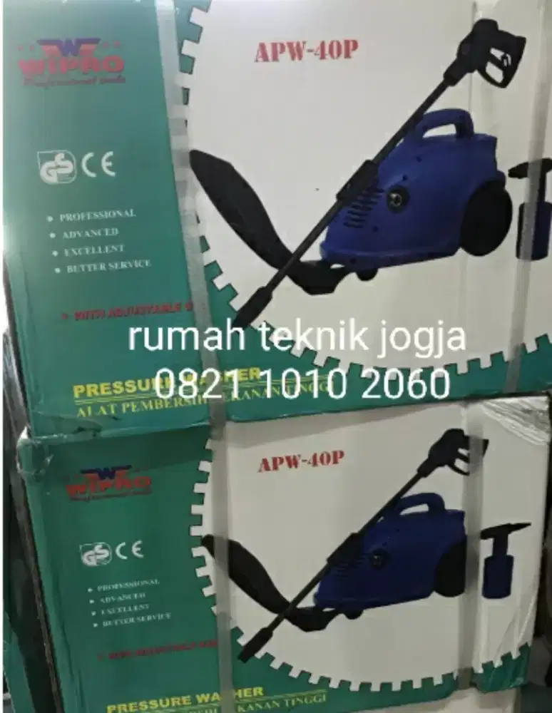 (rumah teknik jogja),mesin jet cleaner wipro apw 40, produk import
