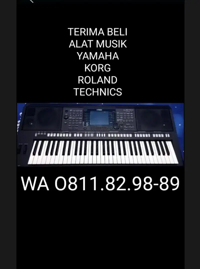 Jual Beli Piano keyboard YAMAHA KORG ROLAND