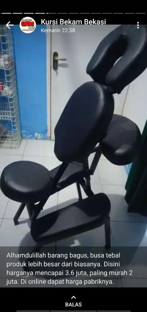 Kursi terapi dan pengobatan punggung serbaguna