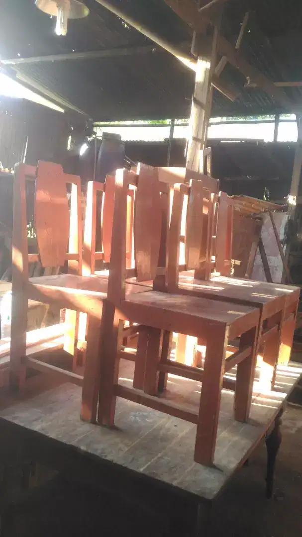 Kursi makan /cafe/ resto/ warung jati lawasan