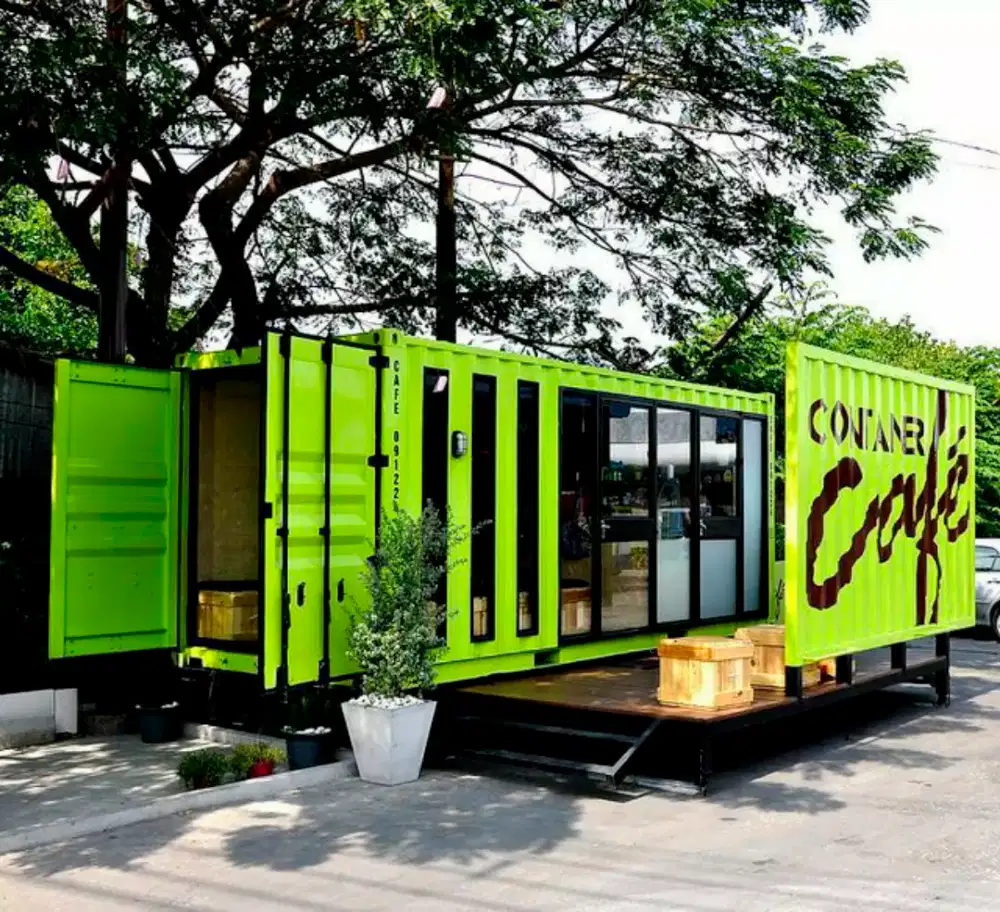 CONTAINER CAFE/KOS2AN/VILA/COFFEE SHOP DLL 10FT/20FT/40FT AND ALL TYPE