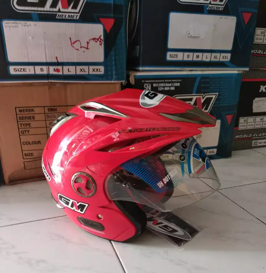 Helm GM/SNI/KYT, NHK,perlengkapan berkendara