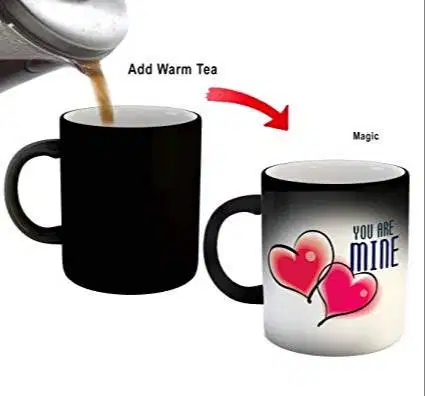 cetak foto di Mug Bunglon Kejutan