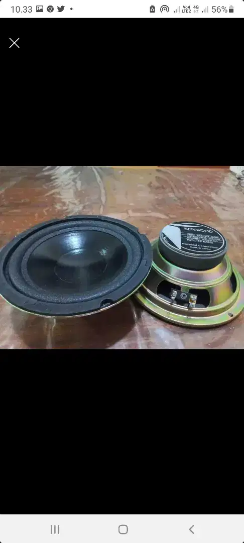 New Speaker pintu mobil midbase 6inc  kenwood japan harga/pcs