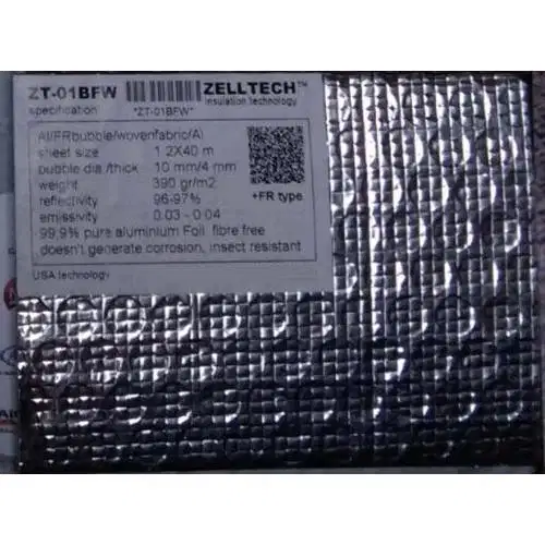 Alumunium Foil Merk Zelltech ZT-01BFW