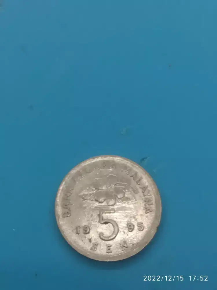Koin 5 cents tahun 1995