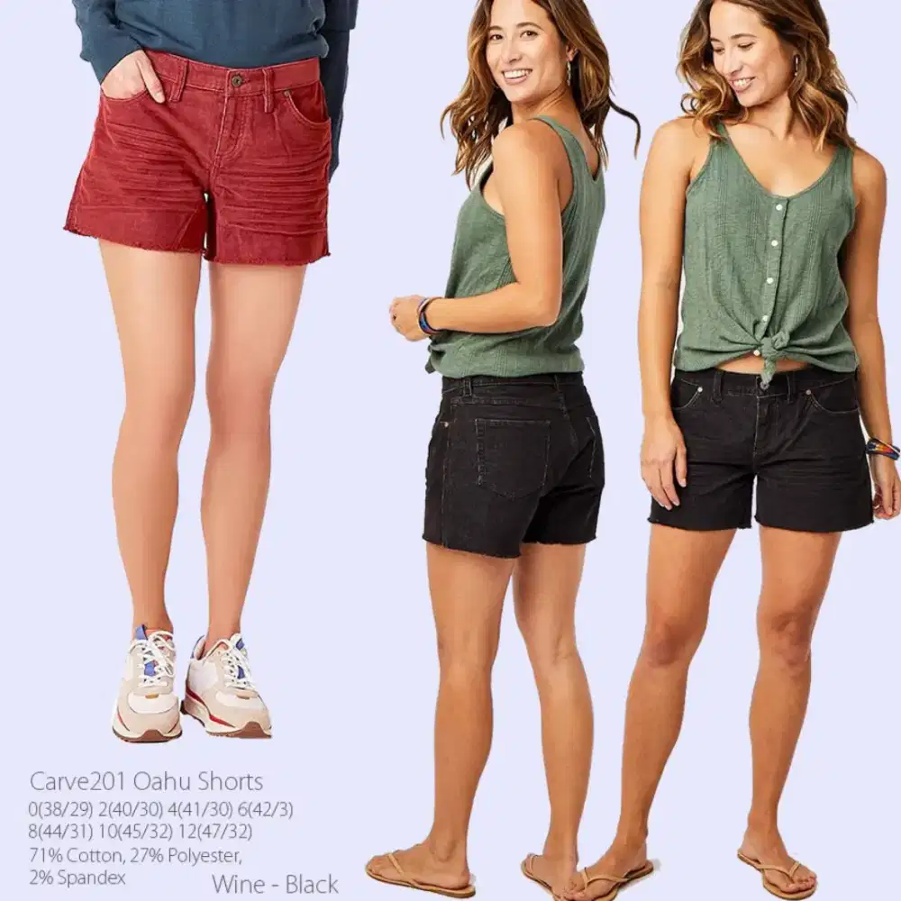 Celana Carve Designs Black