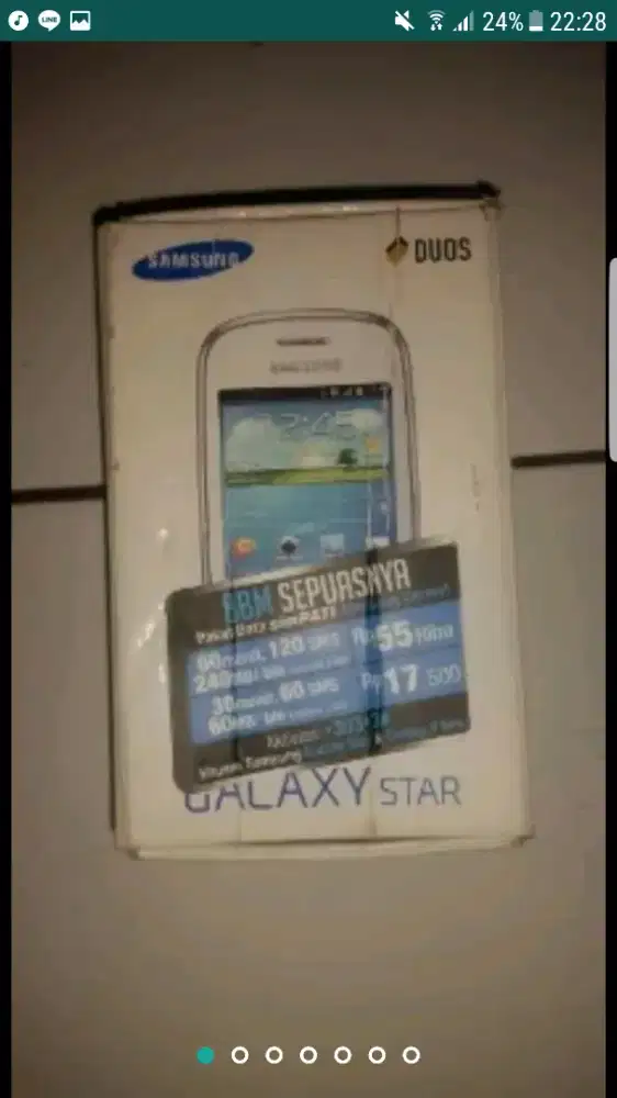 Dus samsung galaxy hape
