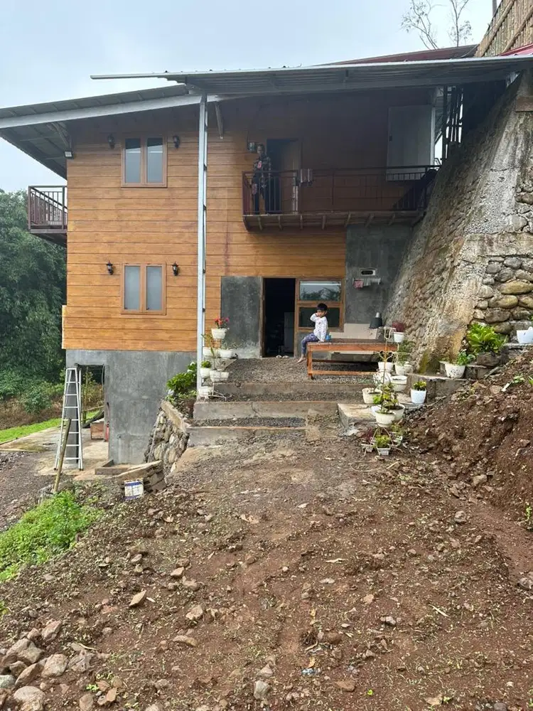 Tanah bonus villa luas tanah 800m2 di malino