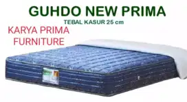 Spring Bed Guhdo 160x200 kuat,awet,garansi +Bantal 1.750jt free ongkir