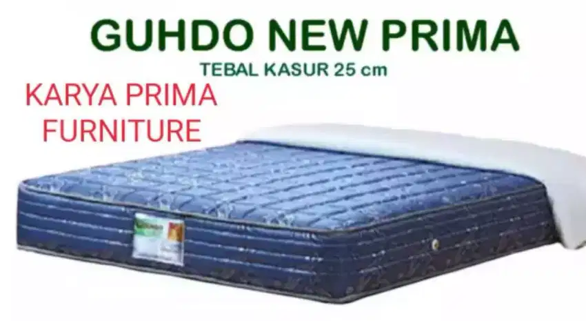 Spring Bed Guhdo 160x200 kuat,awet,garansi +Bantal 1.750jt free ongkir