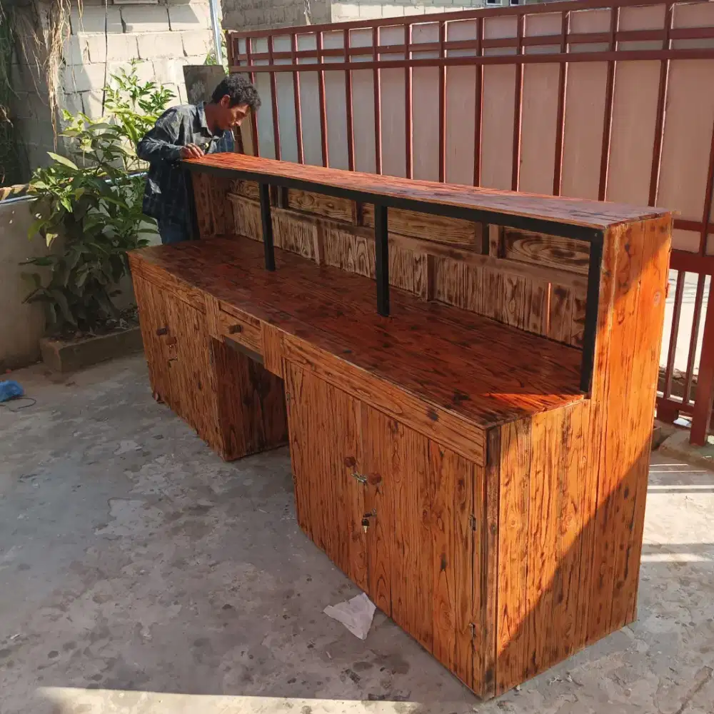 Meja resepsionis meja dapur meja jualan