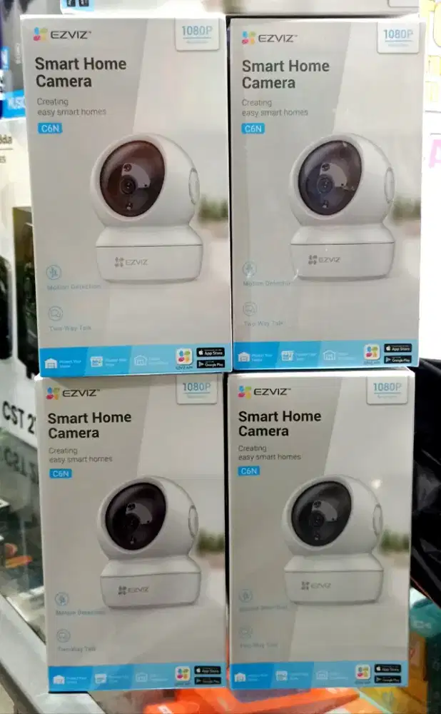 Kamera CCTV Ezviz C6N 2MP 1080P, Gambar Jernih, Audio 2 Arah.mediaLand