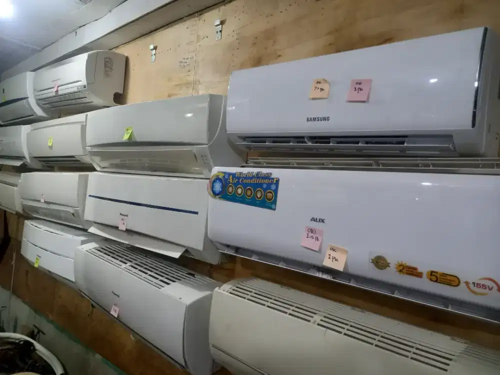 PUSAT AC Jual AC bekas , pasang , perawatan , tuker tambah + pasang WA
