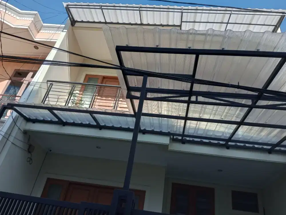 Kanopi atap bening gelombang Twinlite