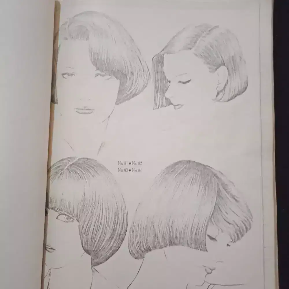 Majalah model rambut jadul