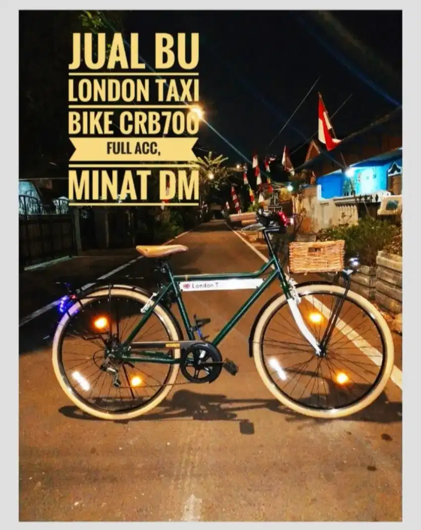 London Taxi Bike CRB700