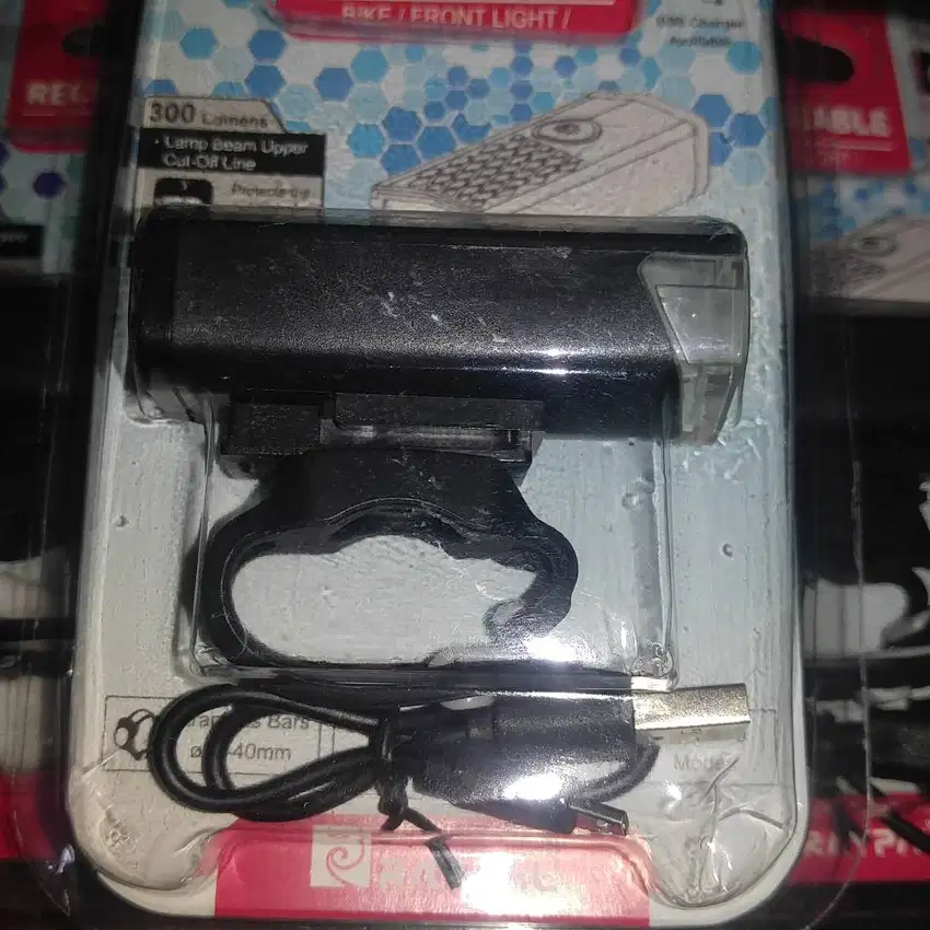 Lampu Depan Sepeda Universal Rechargeable