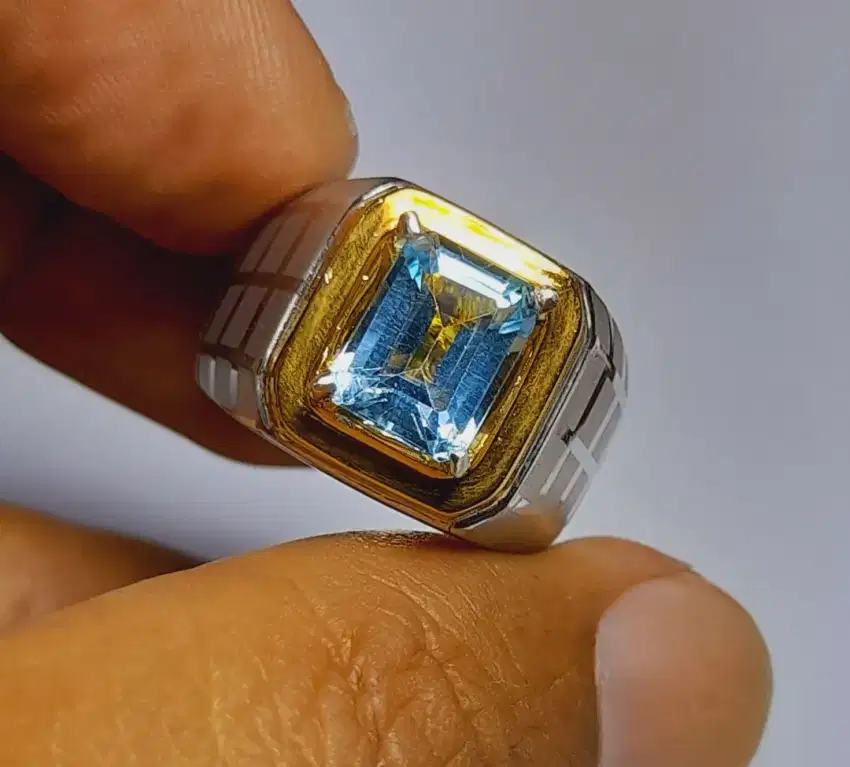 Natural Swiss Blue Topaz