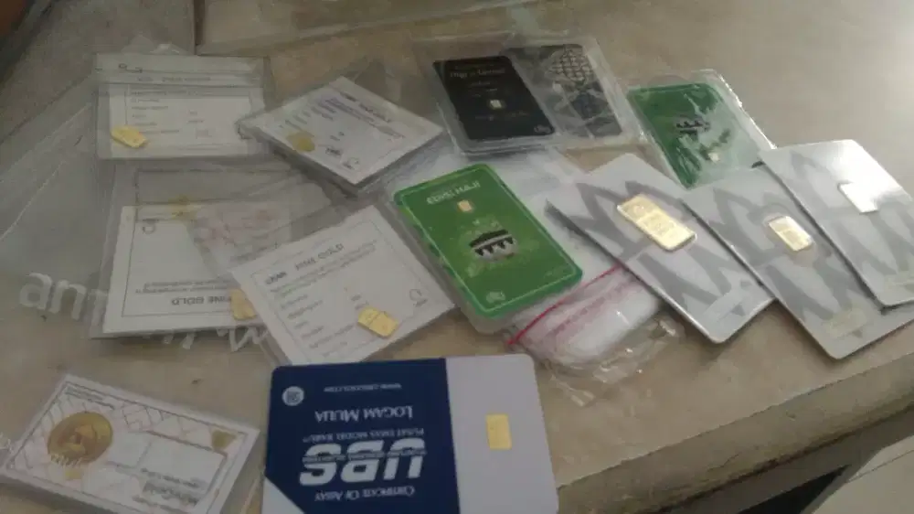 Terima LOGAM MULIA,ANTAM,MINIGOLD,UBS